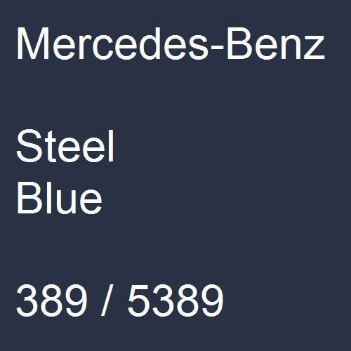 Mercedes-Benz, Steel Blue, 389 / 5389.